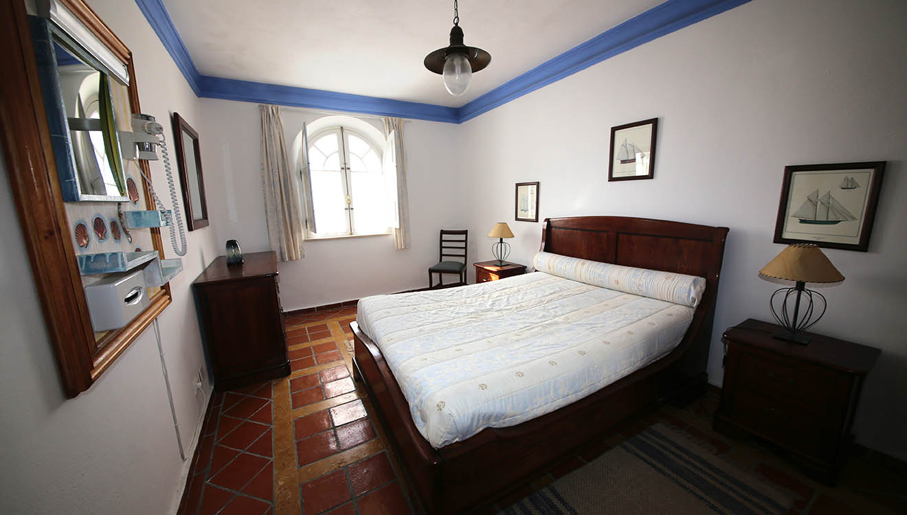 one of the courtyard villas - bedoom