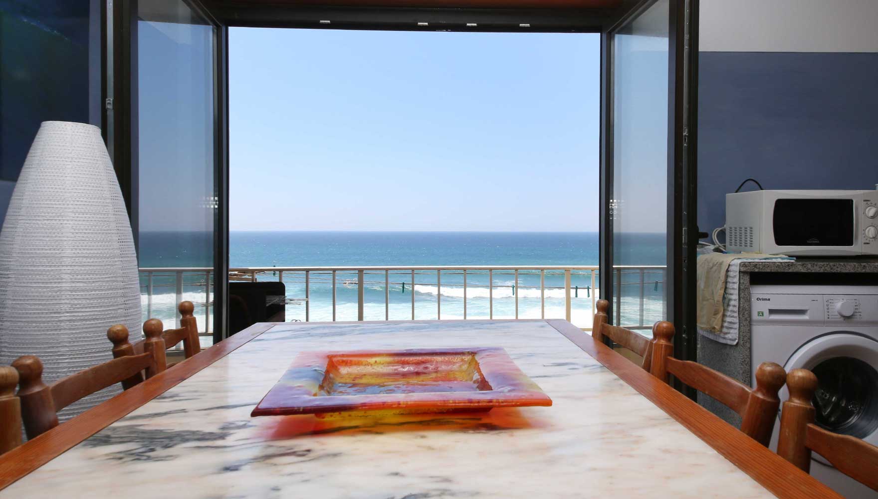 oceanview from kitchen
